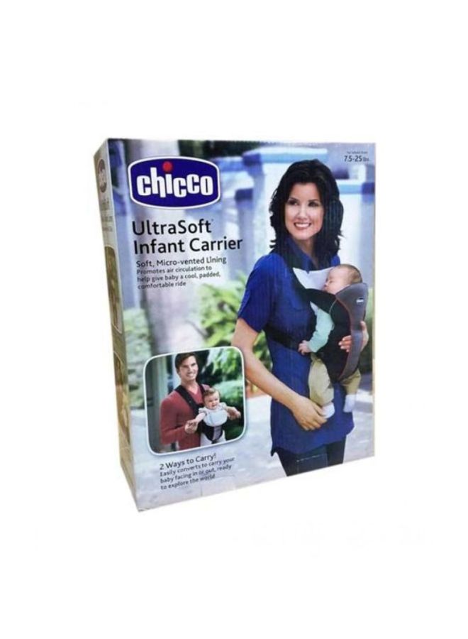 Chicco Ultra Soft Infant Carrier - Black/Grey  - Image 2