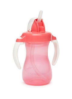 Petite Straw Bottle With Handle, 9+ M, 150 mL - Pink/White - v1593693668/N11583464A_3