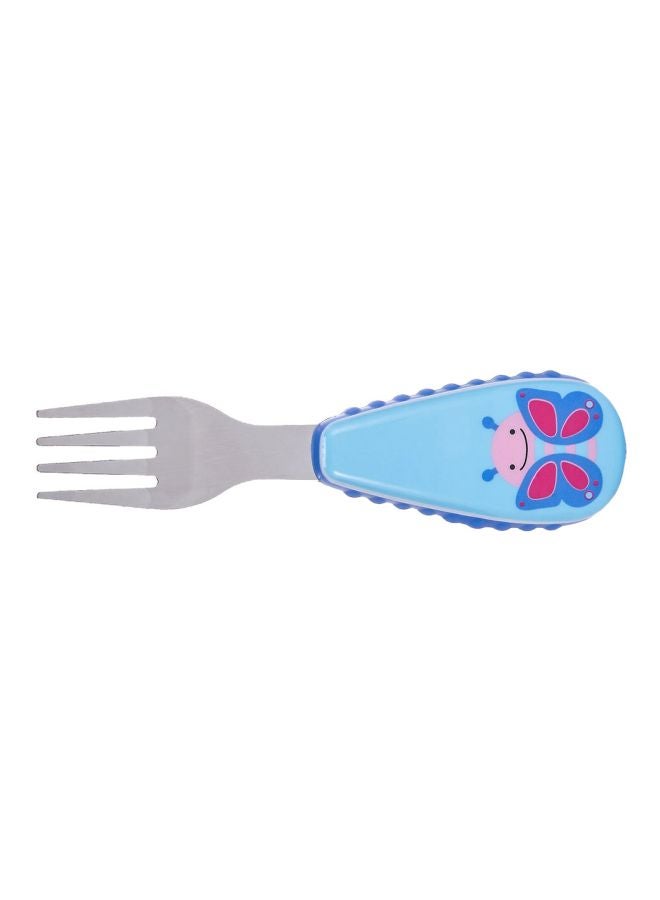 Skip Hop - Zoo - Tensil Little Kid Fork And Spoon, Butterfly - Image 1