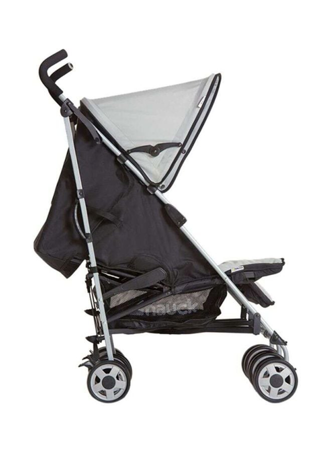 Turbo Duo Twin Stroller - Grey/Black