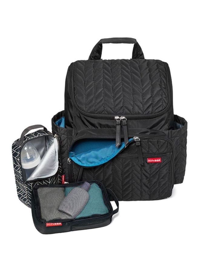 Skip Hop Forma Backpack Diaper Bag - Jet Black  - Image 3