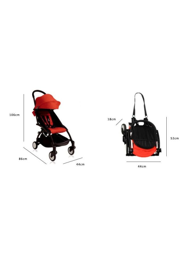 BABYZEN - Yoyo Plus Single Stroller - Orange - Image 1