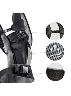 hauck Close To Me, Ergonomic Baby Carrier New - Born, Front, Breathable, Adjustable Carrier For Infants From Birth Up To 12 Kg, Lumbar Support Belt, Black  - Image 5