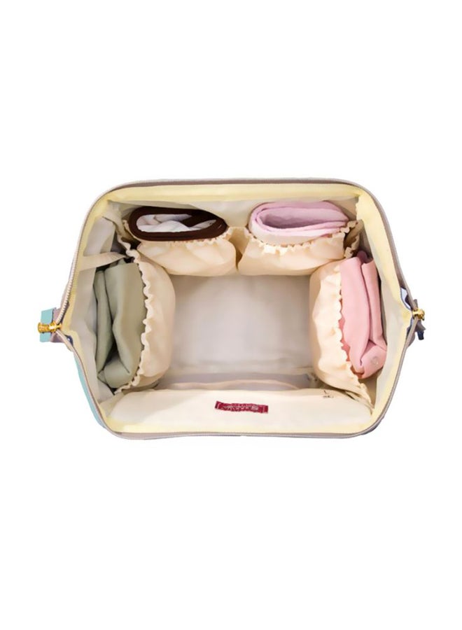 Sunveno - Diaper Backpack Unicorn Printed Waterproof - Green Dream Sky - Image 1