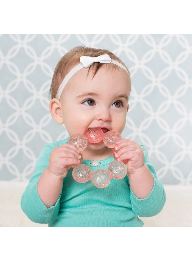 infantino Water Filled Teether - BPA Free, 0-36 M, Soothing Gums, Easy Grip, Chill for Relief