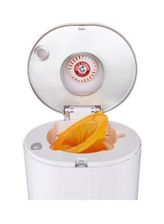 Munchkin Plastic Arm And Hammer Diaper Pail With Refill Bag - White  - Image 3