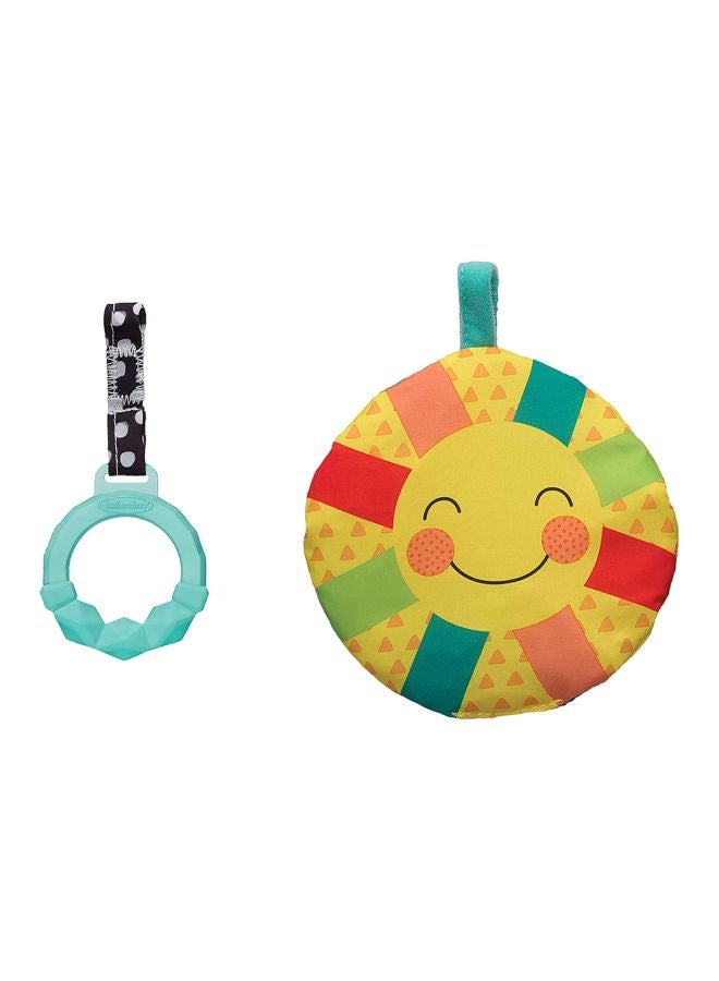 infantino - Prop-A-Pillar Tummy Time And Seated Support Bean Bag - Image 1