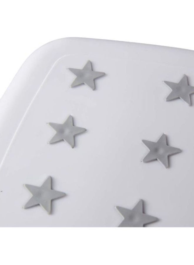 Anti-Slip Double Step Function Stool - White