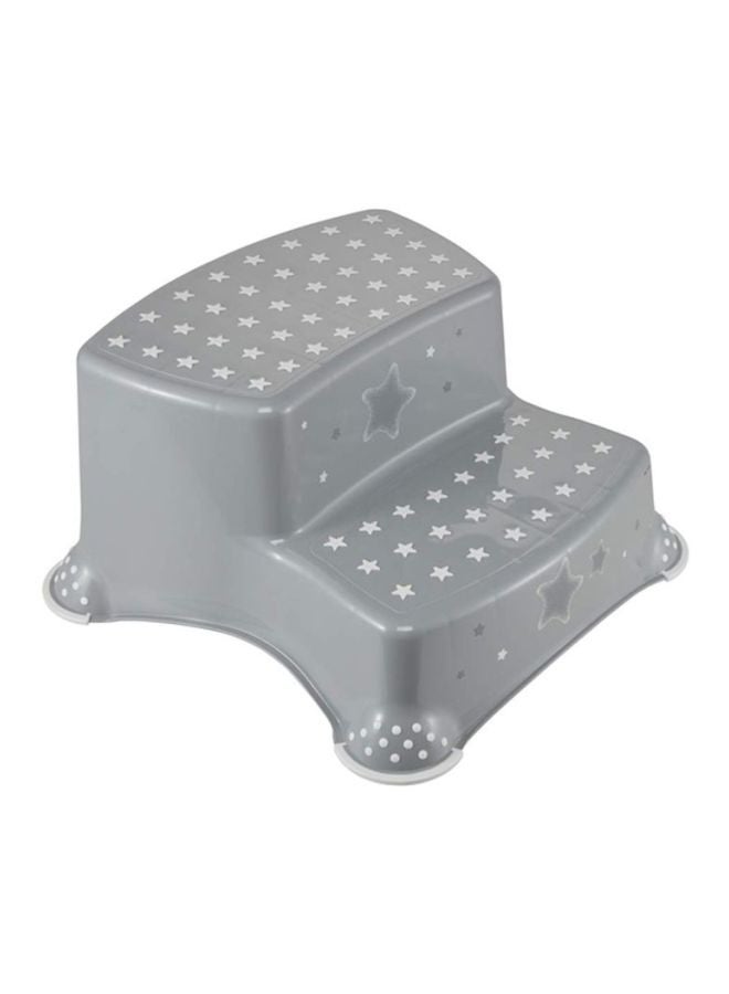 Igor Anti-Slip Double Step Function Stool - Grey