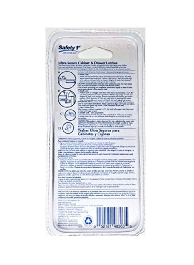 سيفتي فيرست Cabinet And Drawer Latches Safety Lock - Image 2