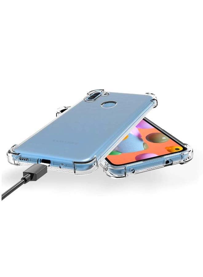 Muzz Protective Case Cover For Samsung Galaxy A11 Clear  - Image 3