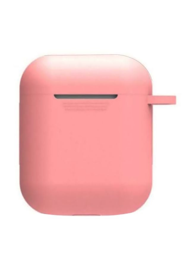 آي تيلكر غطاء حماية واقٍ لسماعة أبل إيربودز 2019 وردي - Image 4