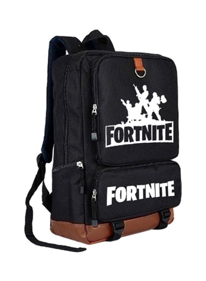 فورتنيت حقيبة لابتوب كبيرة تُحمل على الظهر ومقاومة للسرقة أسود - Image 3