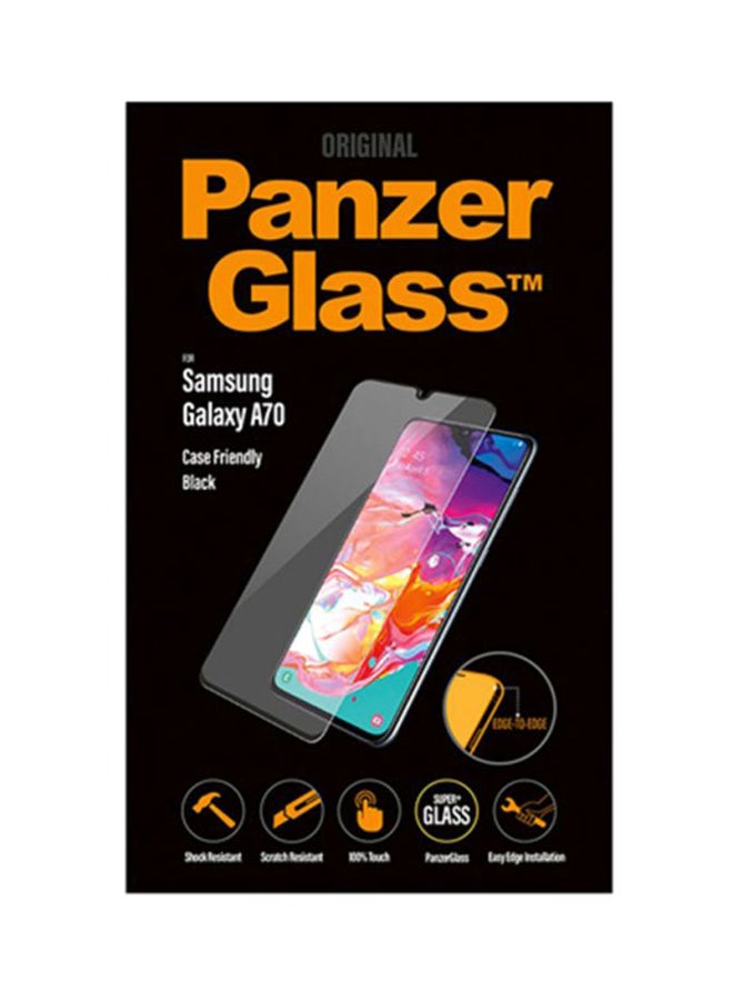 PanzerGlass - Panzer Screen Protector For Samsung Galaxy A70 Transparent - Image 1