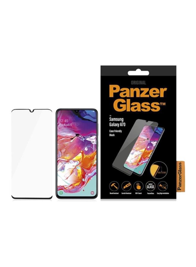 PanzerGlass - Panzer Screen Protector For Samsung Galaxy A70 Transparent - Image 1