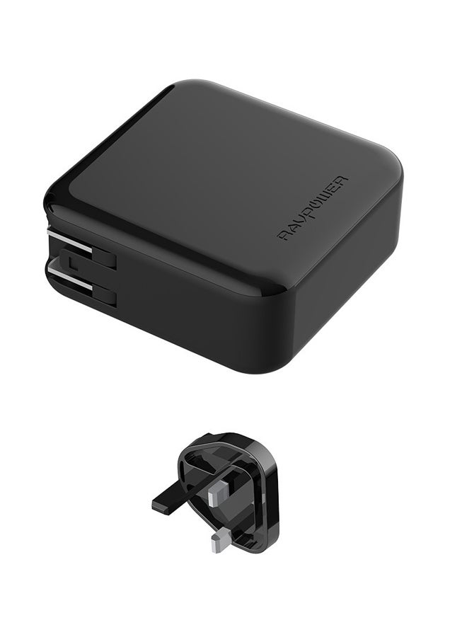 RAVPOWER 5000.0 mAh Portable Power Bank Black  - Image 2
