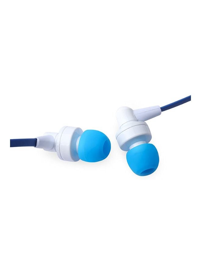 Awei In-Ear Earphone Blue/White - Image 4