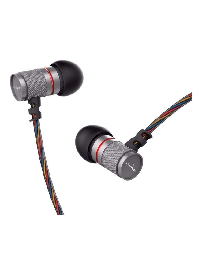 Awei In-Ear Earphone Black - Image 2