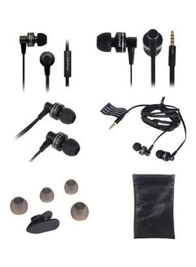 Awei In-Ear Earphone Black - Image 2