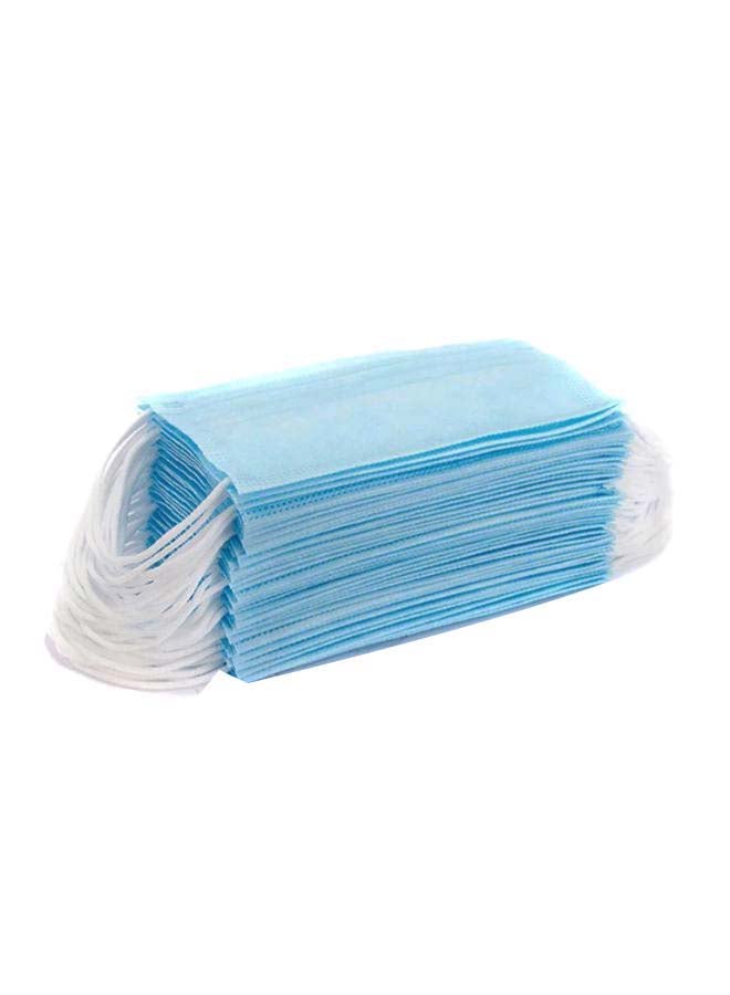 50-Piece Triple Layer Disposable Face Mask Set - Image 1