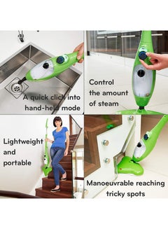 5-In-1 Steamer Mop 0.05 L 1300.0 W X5 Green - v1593707162/N29906851A_4