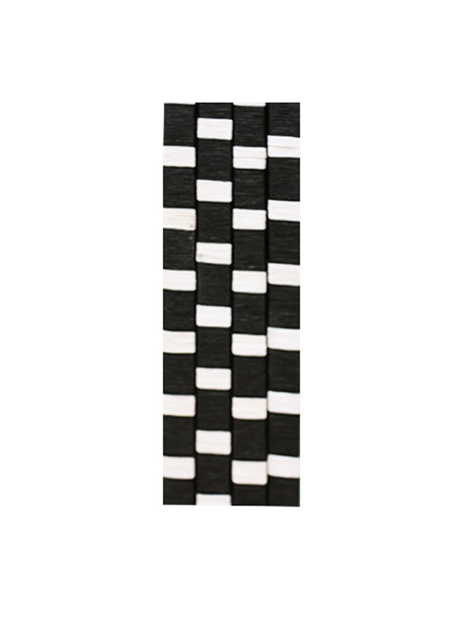 ماركة غير محددة مقسّم غرفة قابل للطي أسود/ أبيض 180 x 200Ø³Ù†ØªÙŠÙ…ØªØ±  - Image 3