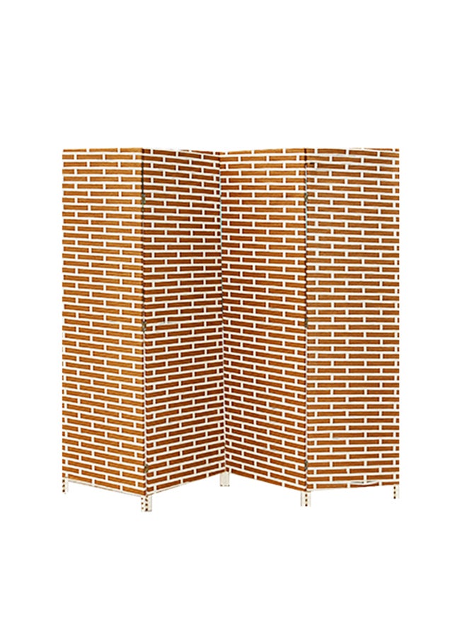 ماركة غير محددة مقسّم غرفة قابل للطي بني 180 x 200Ø³Ù†ØªÙŠÙ…ØªØ±  - Image 2