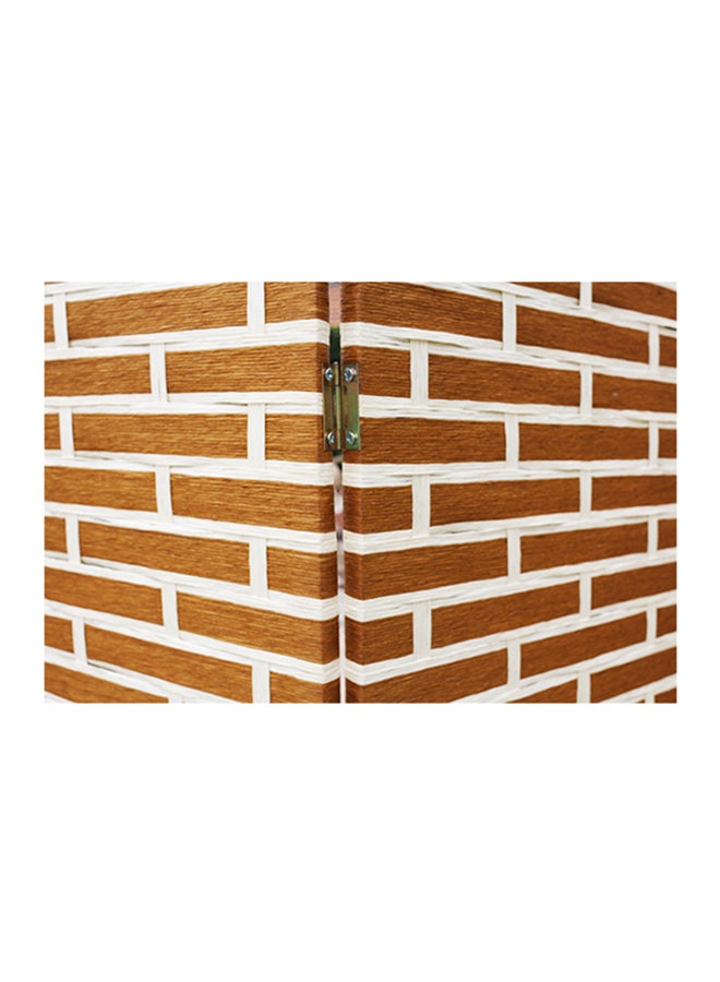 ماركة غير محددة مقسّم غرفة قابل للطي بني 180 x 200Ø³Ù†ØªÙŠÙ…ØªØ±  - Image 4