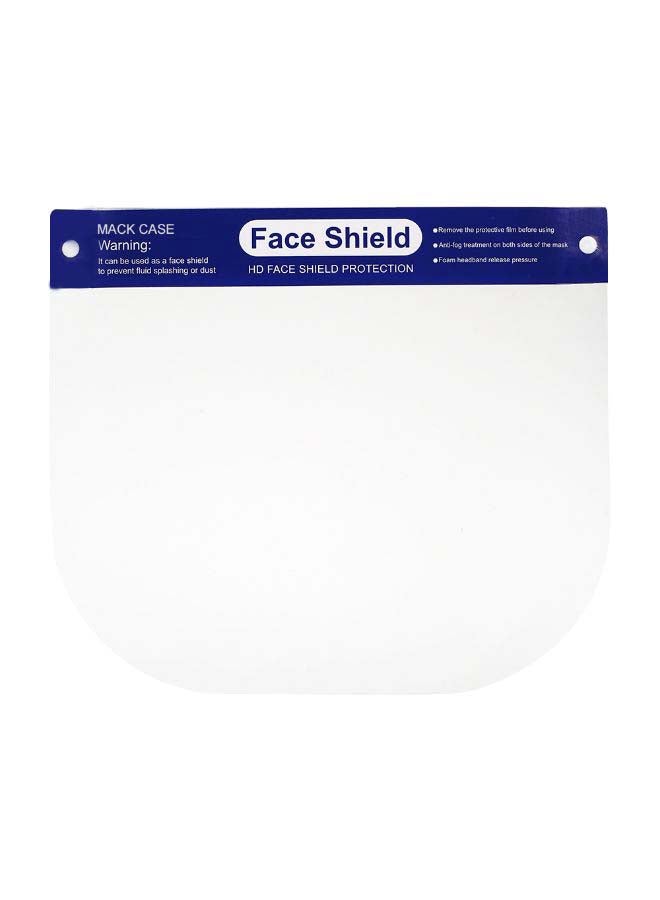 Splash Protection Transparent Full Face HD Shield - Image 1