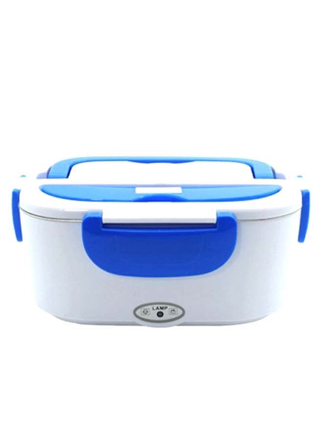 Portable Electric Lunch Box Blue/White 