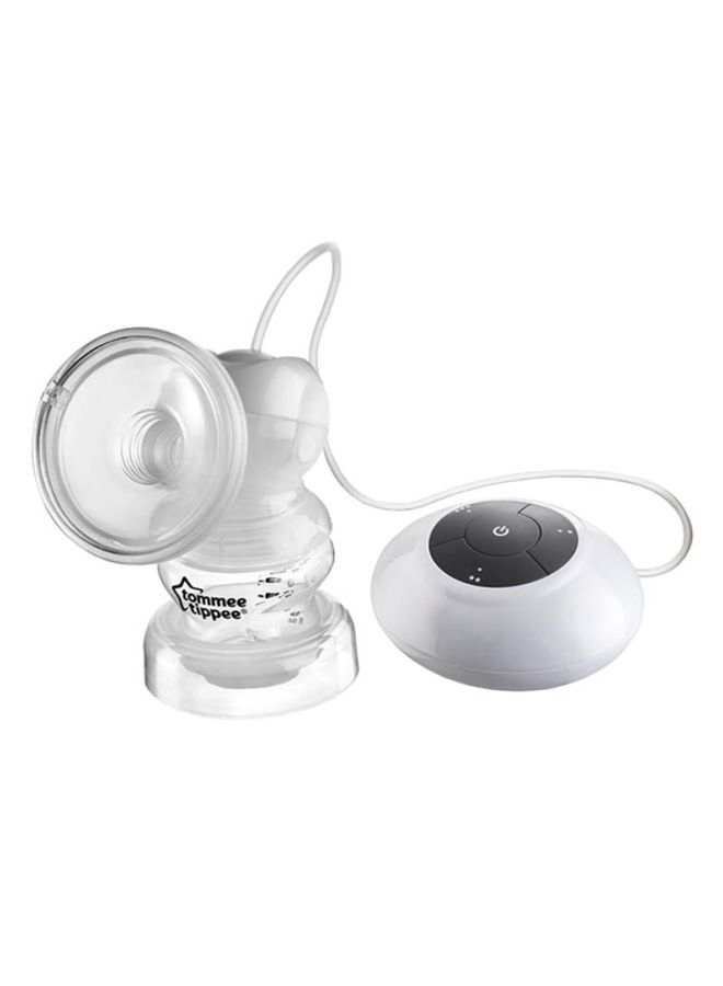 tommee tippee - Closer To Nature Electric Breast Pump Kit - White/Clear - Image 1