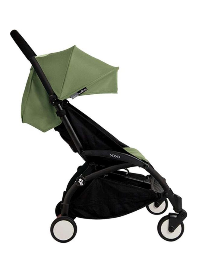 BABYZEN - YOYO Complete Stroller Set - Black Frame With Colour Pack, 6+ Months - Peppermint - Image 1
