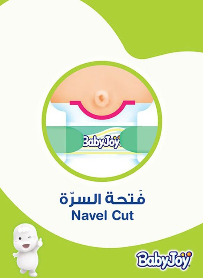 BabyJoy - Baby Diapers, Size 2, 3.5 - 7 Kg, 176 Count (44 x 4) - Compressed, Breathable Material - Image 1