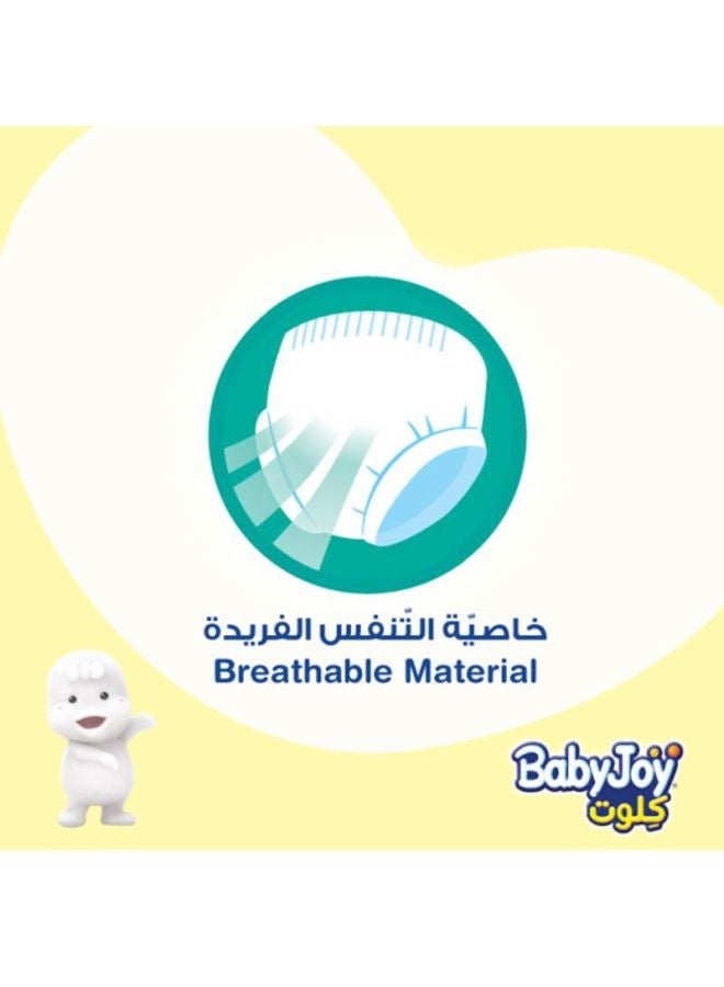 BabyJoy Baby Pants Diapers, Size 3, 6 - 12 Kg, 144 Count, 48 x 3 - Medium, Breathable Material, Compressed, Cotton Touch  - Image 3