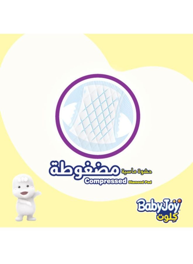 BabyJoy Baby Pants Diapers, Size 3, 6 - 12 Kg, 144 Count, 48 x 3 - Medium, Breathable Material, Compressed, Cotton Touch  - Image 4