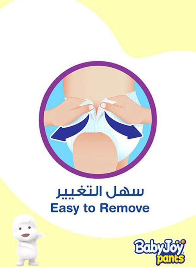 بيبي جوي حفاضات كلوت، مقاس 3، وسط، من وزن 6 إلى 12 كجم، عبوة ميجا، من 180 قطعة  - Image 3