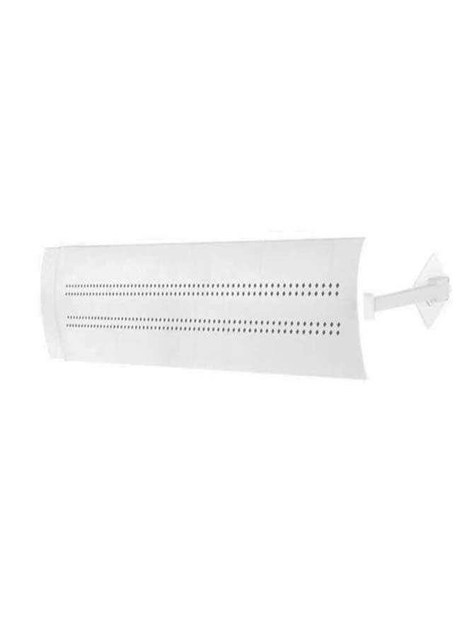 Generic Adjustable Air Conditioner Wind Shield Cover JD0055-1 White  - Image 1