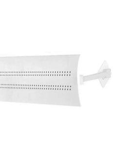Generic Adjustable Air Conditioner Wind Shield Cover JD0055-1 White  - Image 2