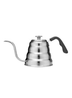 Barista Warrior Gooseneck Pour Over Coffee Kettle Silver  - Image 1
