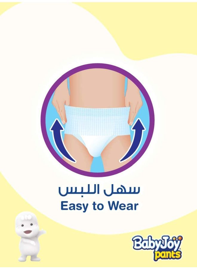 BabyJoy Culotte, Size 4, Large, 10-18 kg, Jumbo Box, 88 Diaper Pants - Image 3