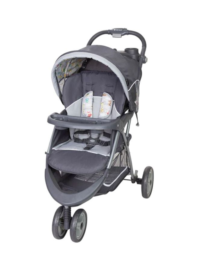 EZ Ride 5 Stroller With Nursery Center And High Chair - Grey/White