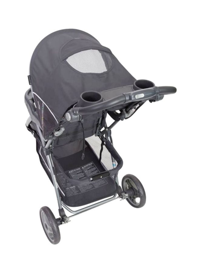 EZ Ride 5 Stroller With Nursery Center And High Chair - Grey/White