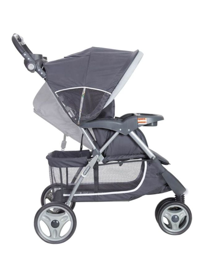 EZ Ride 5 Stroller With Nursery Center And High Chair - Grey/White