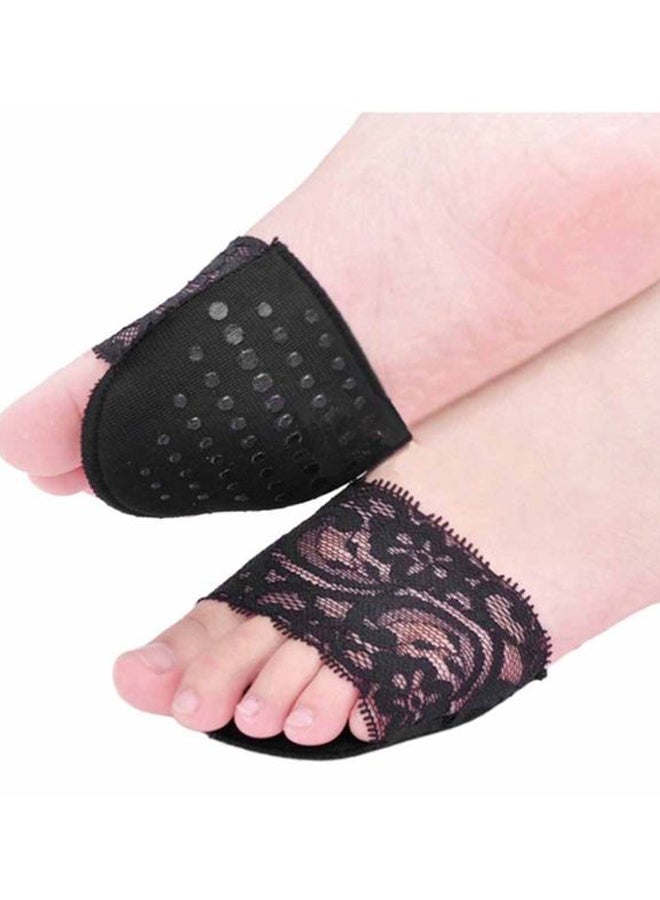 OUTAD Forefoot Slip Resistant Insoles For High Heel Shoe Black - Image 2
