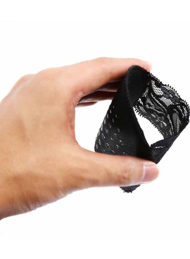 OUTAD Forefoot Slip Resistant Insoles For High Heel Shoe Black - Image 3