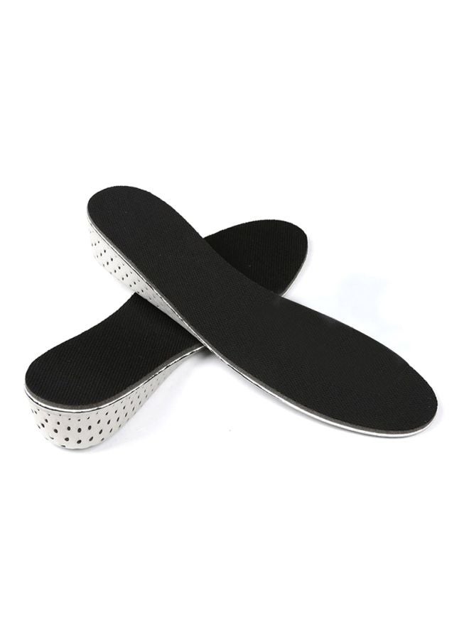 OUTAD - Memory Foam Height Increase Insole Pad Black/White - Image 1