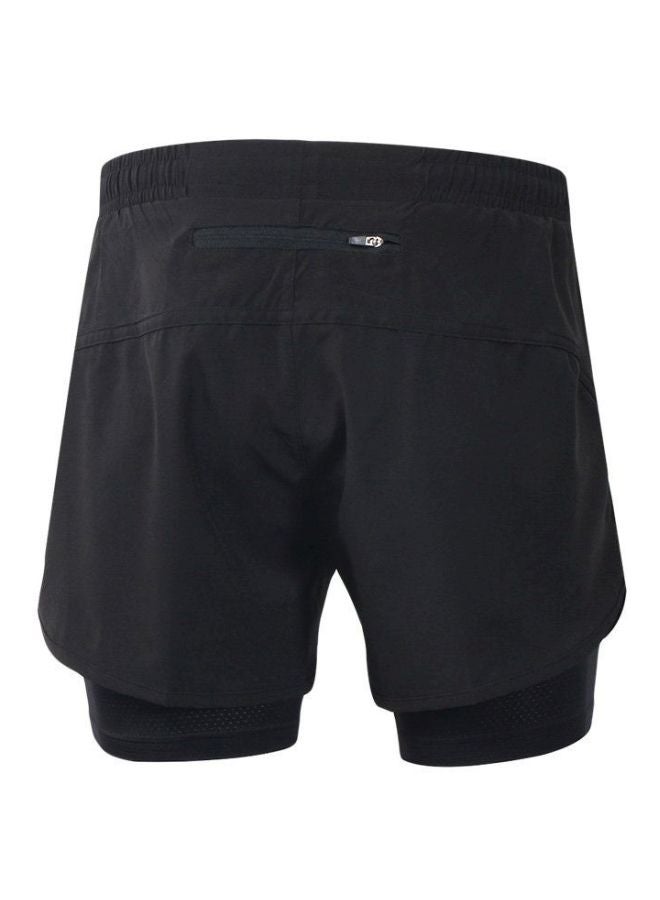 LIXADA - 2-In-1  Breathable Jogging Cycling Shorts With Longer Liner - Image 1