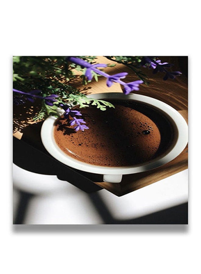 Stylish Wall Art Painting Multicolour 50 x 50cm