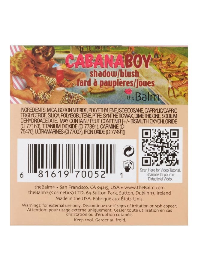 theBalm - CabanaBoy Shadow And Blush Dusty Rose - Image 1