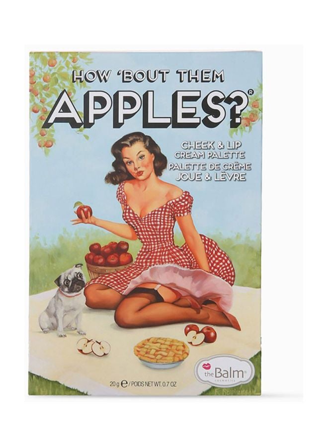 theBalm - How 'Bout Them Apples? Lip and Cheek Cream Face Palette Cider/Cobbler/Crisp - Image 1